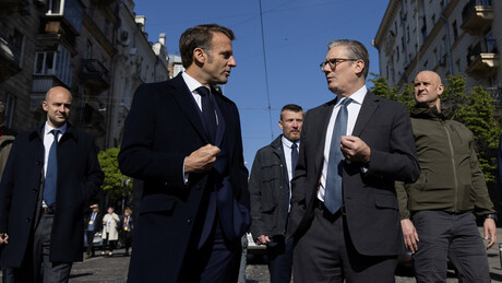 Macron pressiona premiê britânico a reconhecer o Estado da Palestina