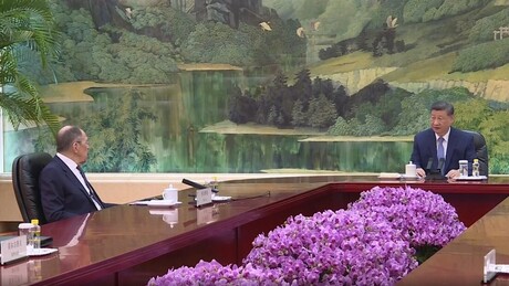 Lavrov se reúne com Xi Jinping na China