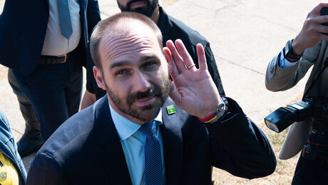 Eduardo Bolsonaro ameaça PF; instituição diz que 'nenhum investigado é capaz' de intimidá-los