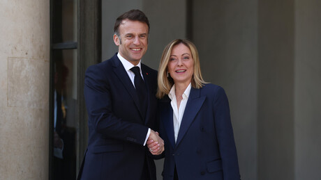 Meloni considera 'contraproducente' promessa de Macron de reconhecer Estado palestino