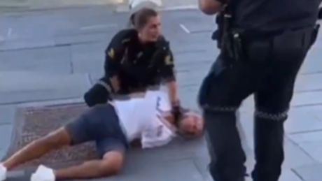 'Terroristas russos': refugiados ucranianos bêbados espancam cidadãos noruegueses falando russo (VÍDEO)