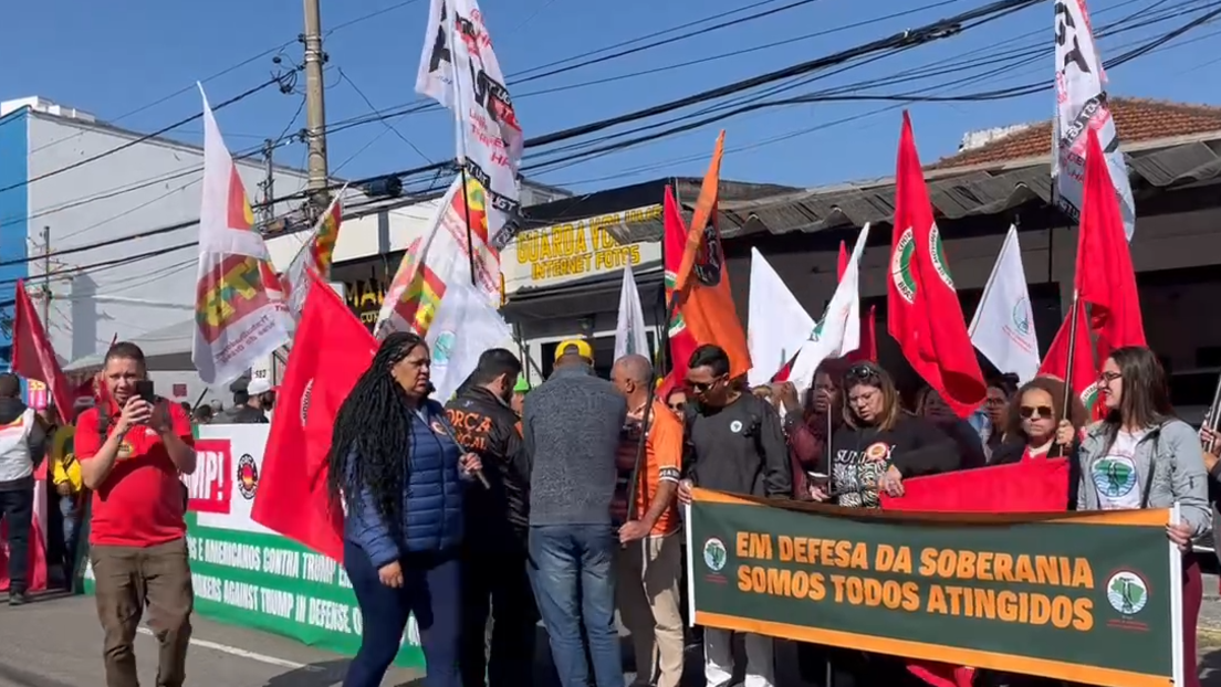 Cidades brasileiras têm dia de protestos contra tarifas de Trump (VÍDEO)