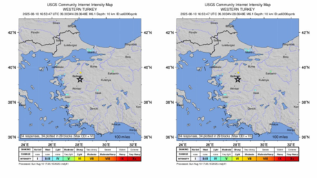 Terremoto de 6,2 é registrado no oeste da Turquia