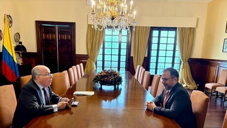 Em meio a tensões com EUA, Mauro Vieira se reúne com chanceler venezuelano