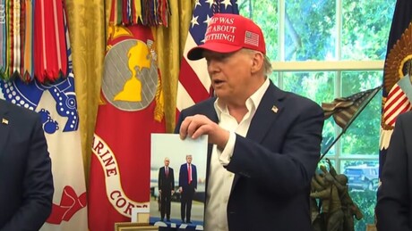 "Putin pode vir à Copa do Mundo de 2026 nos EUA", diz Trump