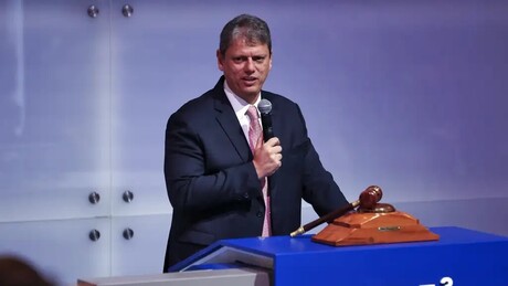 Tarcísio recebe governador do estado da Geórgia e discute tarifas de Trump