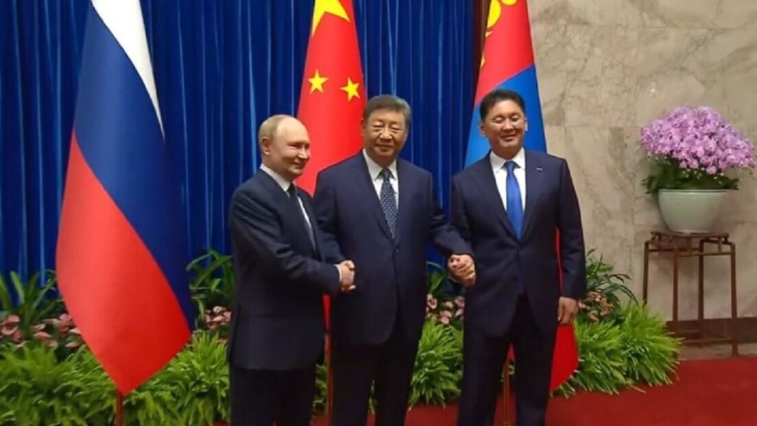 Putin se encontra com presidentes da China e Mongólia