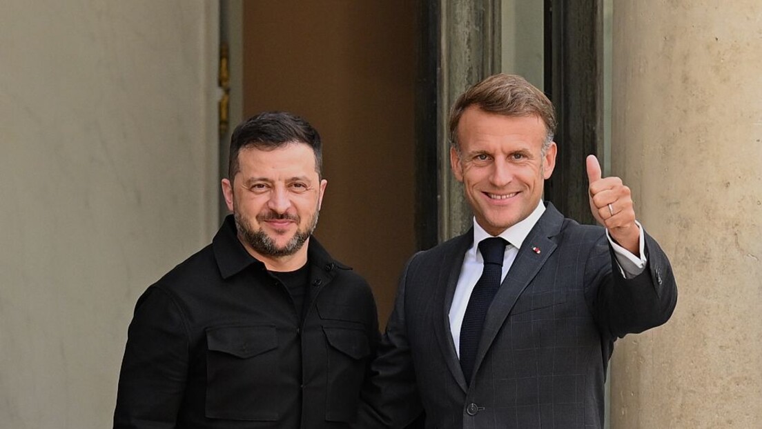Macron promete 'garantias de segurança' à Ucrânia em encontro com Zelensky