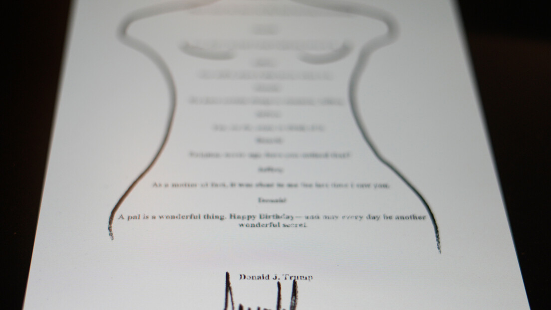 Democratas divulgam suposta carta de aniversário de Trump a Epstein; Casa Branca nega veracidade