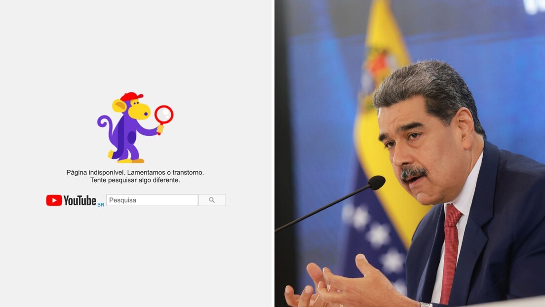 Youtube censura canal de Nicolás Maduro, com mais de 230 mil inscritos