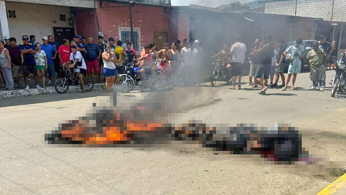 Justiça com as próprias mãos: moradores queimam vivos suspeitos de pistolagem no Equador