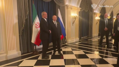 Putin se encontra com presidente iraniano