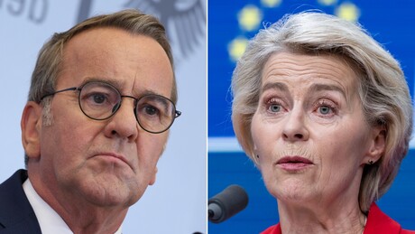 Ministro da Defesa alemão repreende Ursula Von der Leyen por fala sobre envio de tropas à Ucrânia