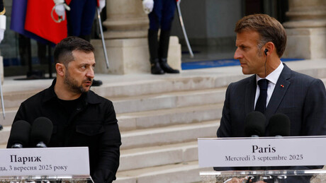 Europeus estão prontos para oferecer garantias de segurança à Ucrânia, promete Macron