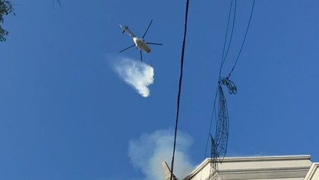 FOTOS: Incêndio é registrado no prédio do governo da Ucrânia em Kiev