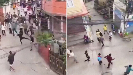 VÍDEO: multidão persegue e espanca ministro das finanças do Nepal
