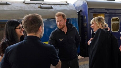 Príncipe Harry chega a Kiev para 'apoiar a reabilitação de feridos'