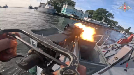 VÍDEO: Frota russa do Báltico repele ataque de lanchas não tripuladas no mega-exercício Západ-2025
