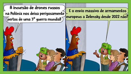 Drones contra bilhões de euros de armamentos