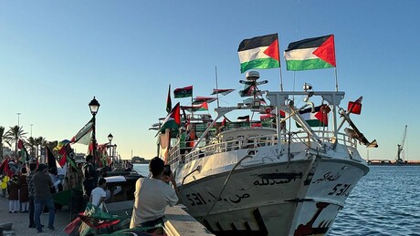 Itália e Espanha enviam embarcações para apoiar flotilha humanitária a Gaza