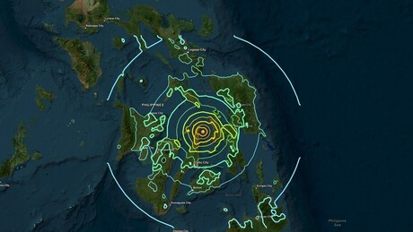 Terremoto de magnitude 6,9 atinge Filipinas