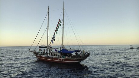 Itália abandona flotilha humanitária a Gaza em momento crítico