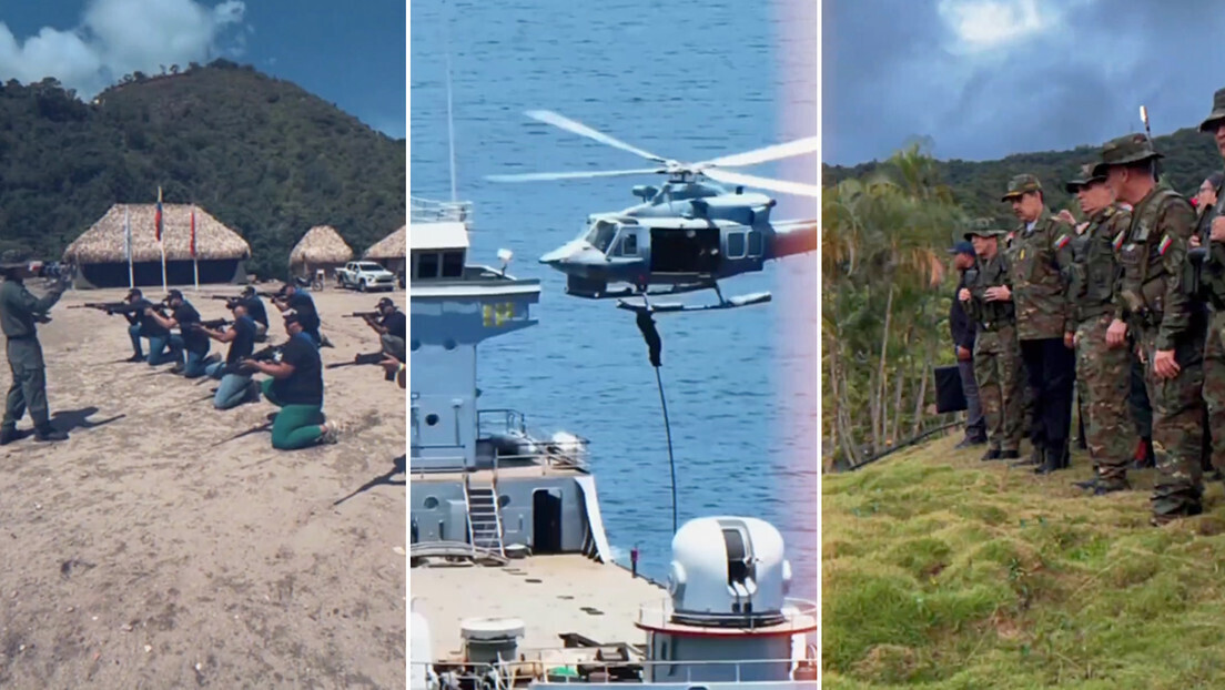 Venezuela realiza exercícios militares em resposta a ações dos EUA no Caribe