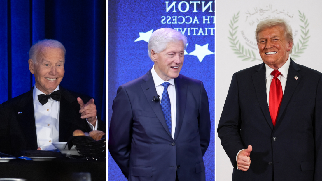 Clinton e Biden elogiam Trump por acordo de paz em Gaza