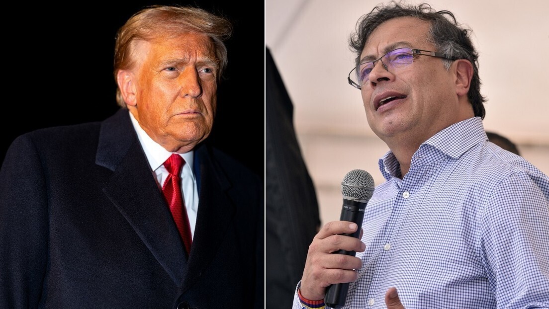 Donald Trump e Gustavo Petro
