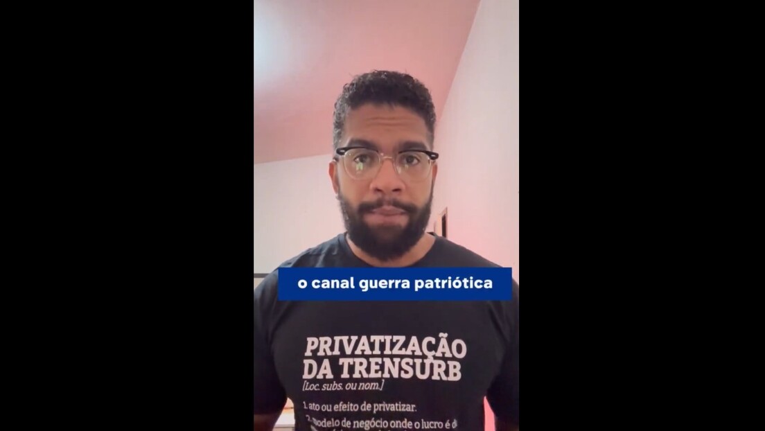Jones Manoel denuncia banimento do 'Guerra Patriótica' pelo Youtube: 'Mais uma ação de censura'