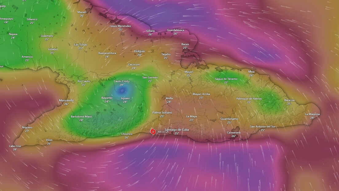Superfuracão Melissa chega a Cuba