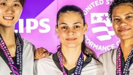 Maria Clara Pacheco assume liderança do ranking mundial e olímpico de taekwondo