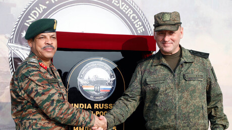 Índia e Rússia reforçam cooperação militar com novos exercícios antiterrorismo
