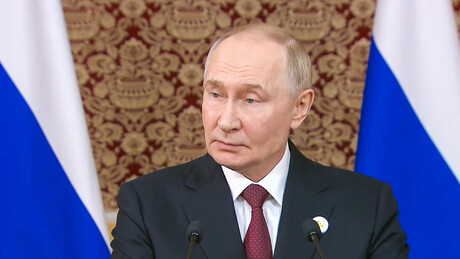 No Tajiquistão, Putin dá conferência de imprensa sobre temas atuais