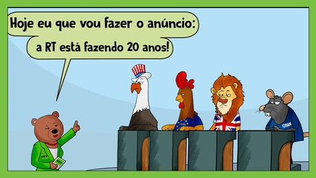 A RT está fazendo aniversário...e "eles" sabem