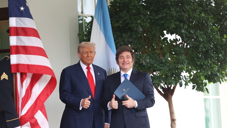 Trump declara apoio a Milei nas eleições legislativas da Argentina