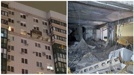 Drone ucraniano atinge prédio residencial no subúrbio de Moscou