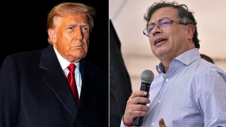 Donald Trump e Gustavo Petro