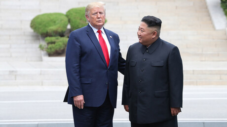 Trump aberto à reunião com Kim Jong-un