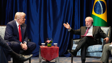 'Se depender do Trump e de mim, vai ter acordo', diz Lula após reunião com presidente americano