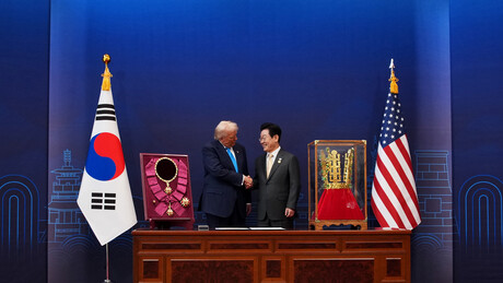 Coreia do Sul pagará US$ 350 bi aos EUA em acordo sobre tarifas, diz Trump