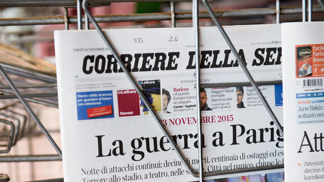 Rússia denuncia censura de jornal italiano em entrevista com Lavrov