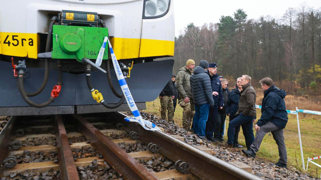Sabotagem de ferrovia na Polônia foi causada por dois ucranianos, diz Donald Tusk