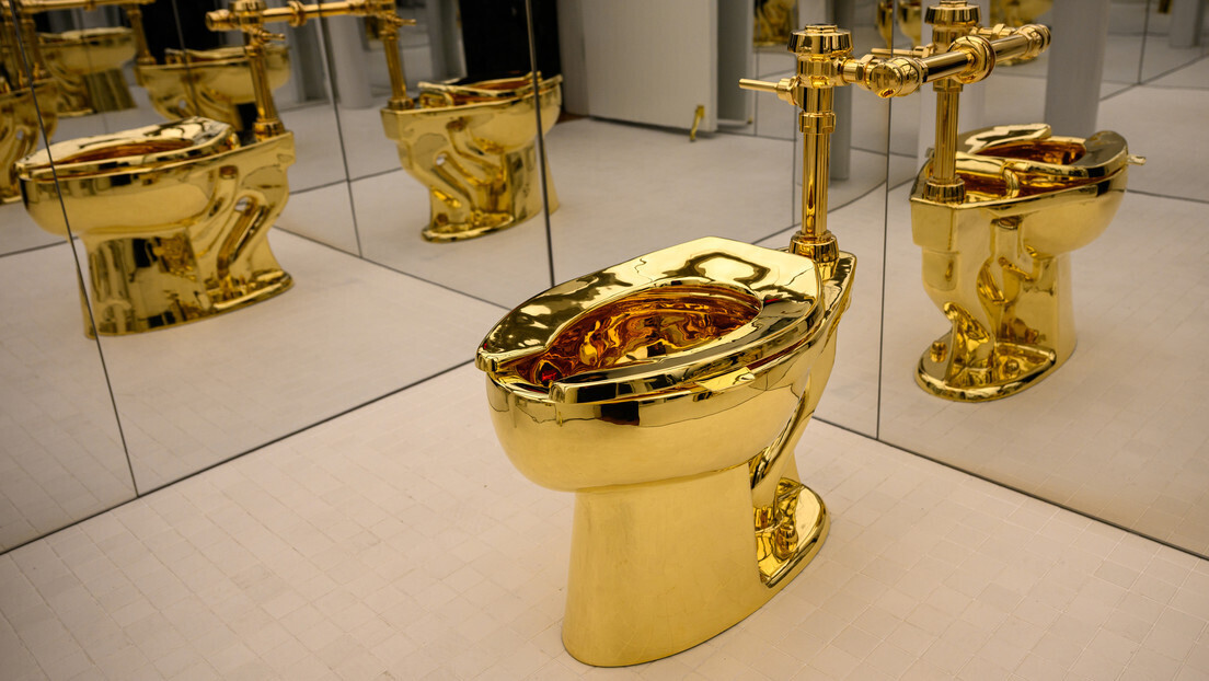 Quanto custou o vaso sanitário de ouro mais caro do mundo?