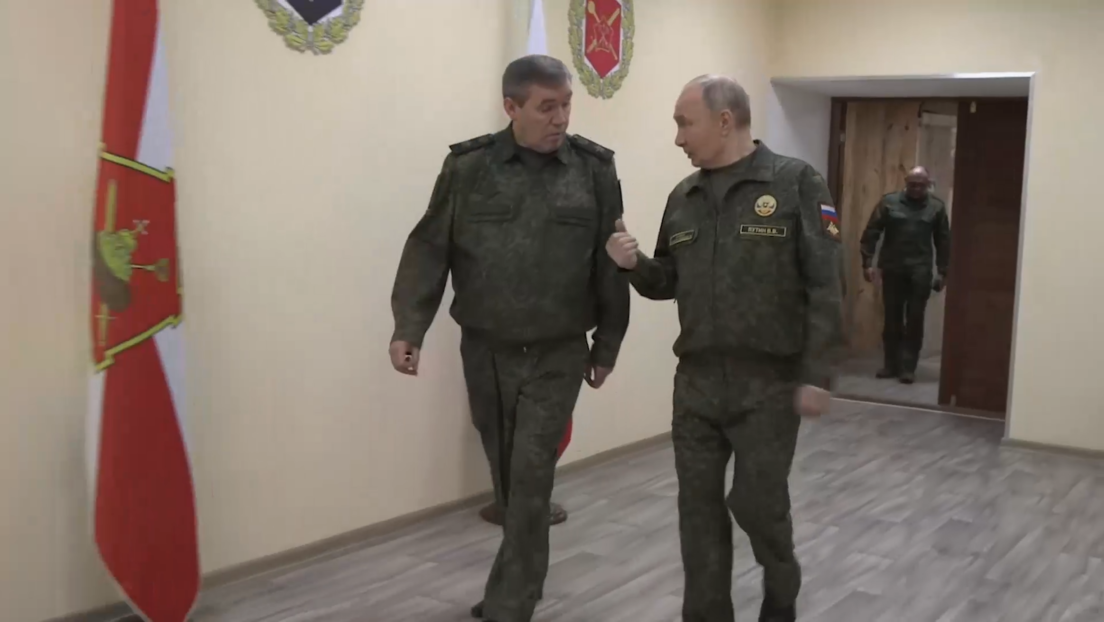 PRIMEIRAS IMAGENS da visita de Putin a um dos postos de comando da operação especial