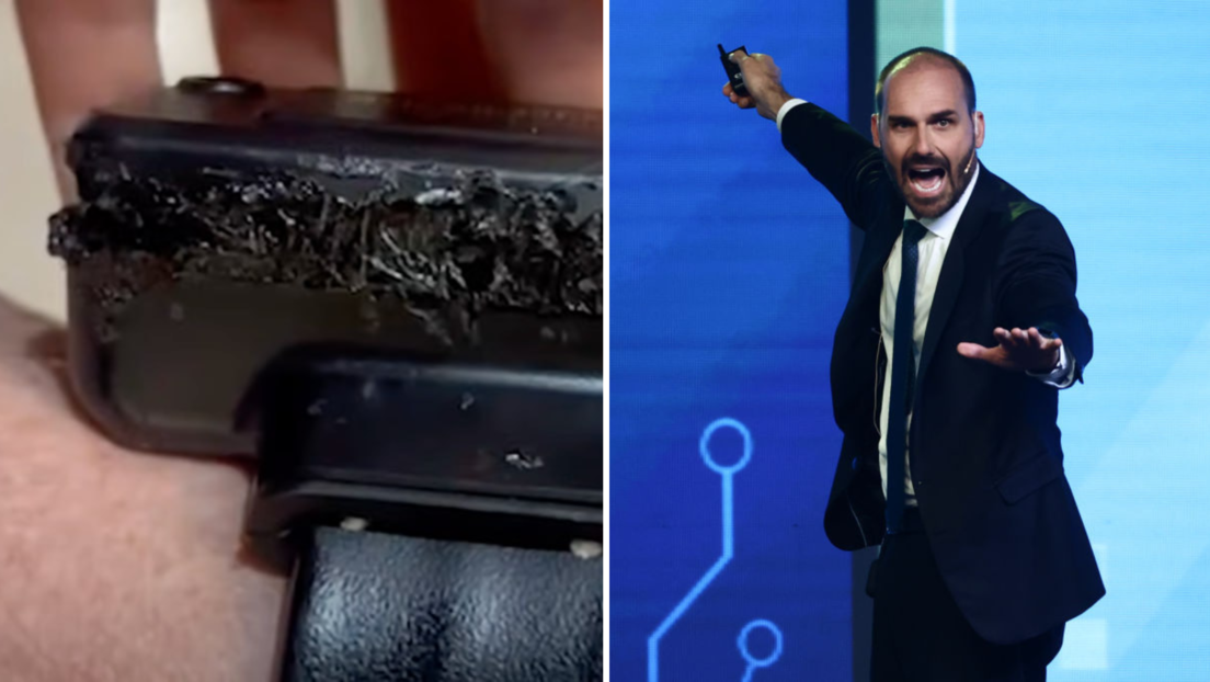 Eduardo Bolsonaro explica dano na tornozeleira do pai: talvez 'tenha surtado' ou tido 'curiosidade'