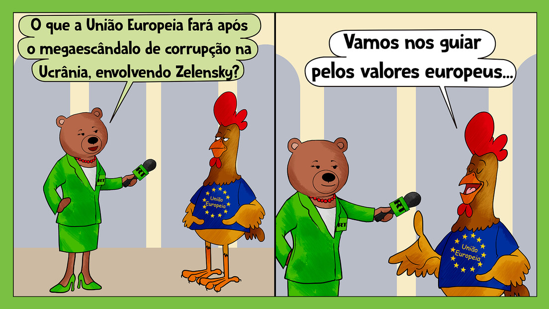 Corrupção na Ucrânia envolve Zelensky...mas UE se finge de cega