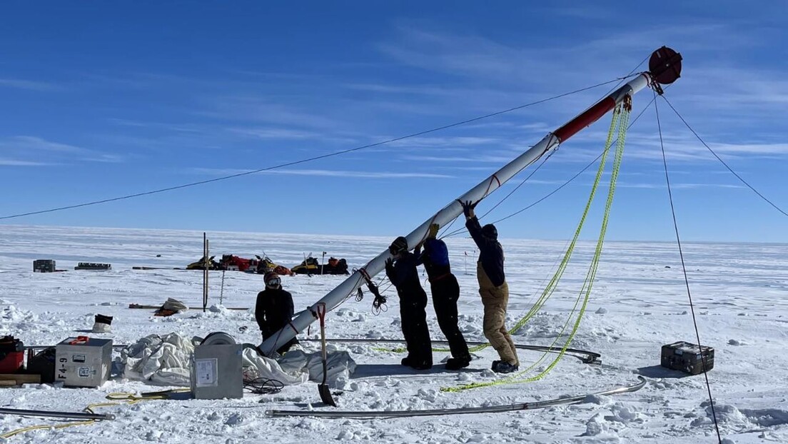 Gelo de 6 milhões de anos é encontrado na Antártida