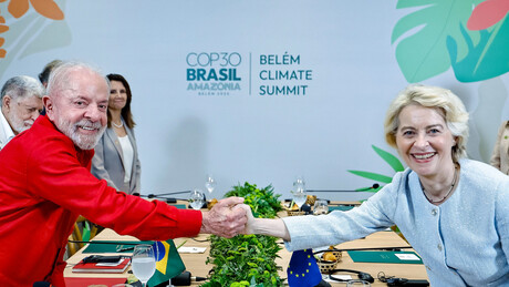 Von der Leyen reforçou desejo de assinatura do acordo Mercosul-UE em dezembro, relata Vieira - Imprensa