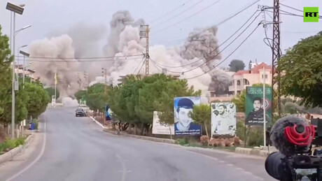 Israel bombardeia sul do Líbano